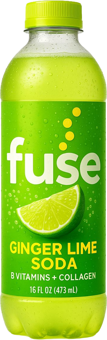 Fuse Ginger Lime 16 oz bottle